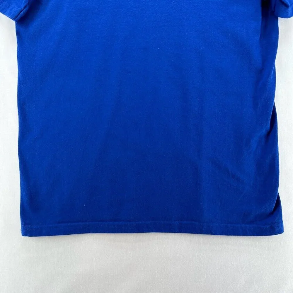 The Nike Tee Shirt Youth Size L Blue Short Sleeve Los Angeles Dodgers Logo - Picture 6 of 10